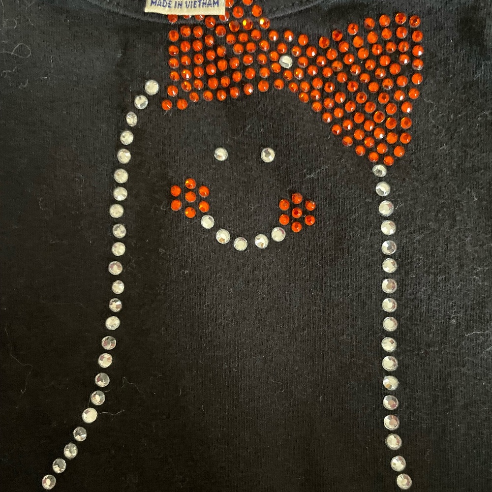 HALLOWEEN BABY GIRL 18 MONTHS RUFFLED BLING ONSIE - Picture 5 of 6